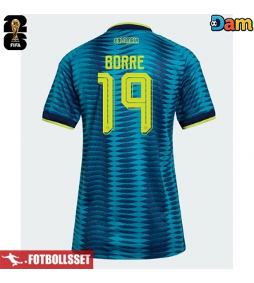 Colombia Rafael Santos Borre #19 Bortatröja Dam VM 2026 Kortärmad